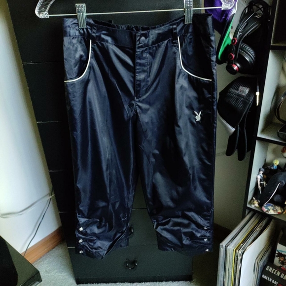 PLAYBOY Pants & Jumpsuits Playboy Physical Satin Pants Poshmark
